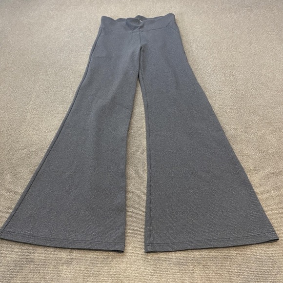 Betabrand Pants Womens Small Dress Pant Yoga Bootcut Gray Flare High Rise - Picture 1 of 12